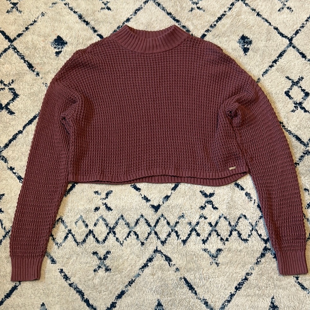 Hollister cropped sweatshirt size small